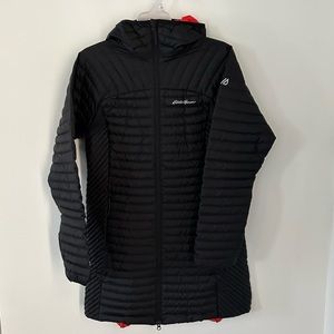 EUC Eddie Bauer lightweight down jacket / parka